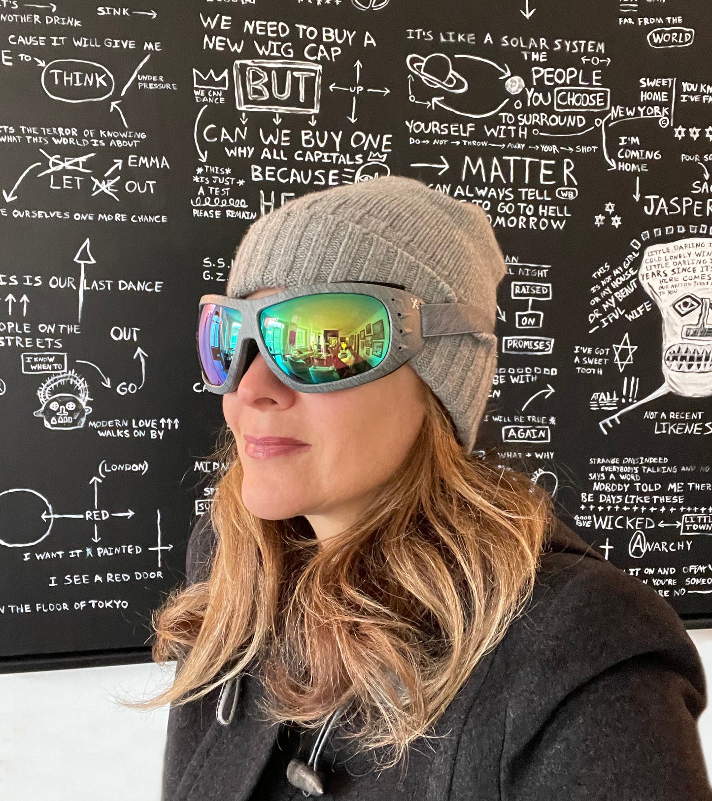 Slate/Emerald Goggles