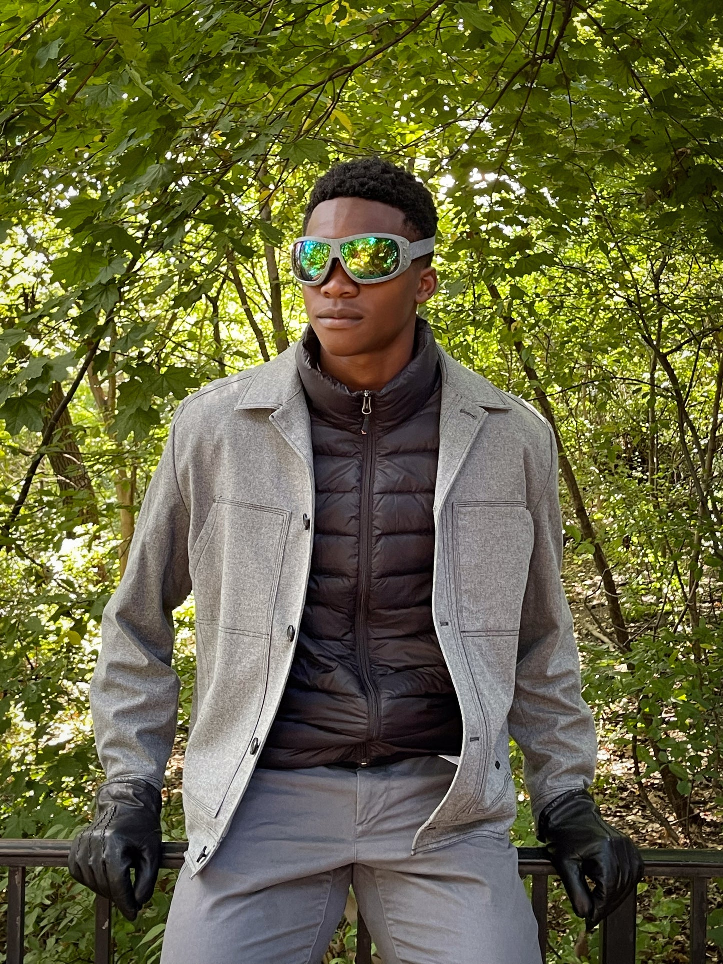 Slate/Emerald Goggles