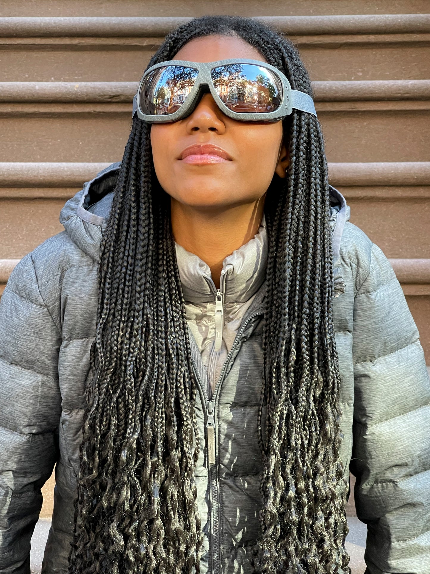 Slate/Silver Goggles