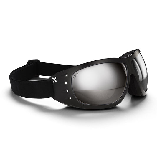 Black/Silver Goggles